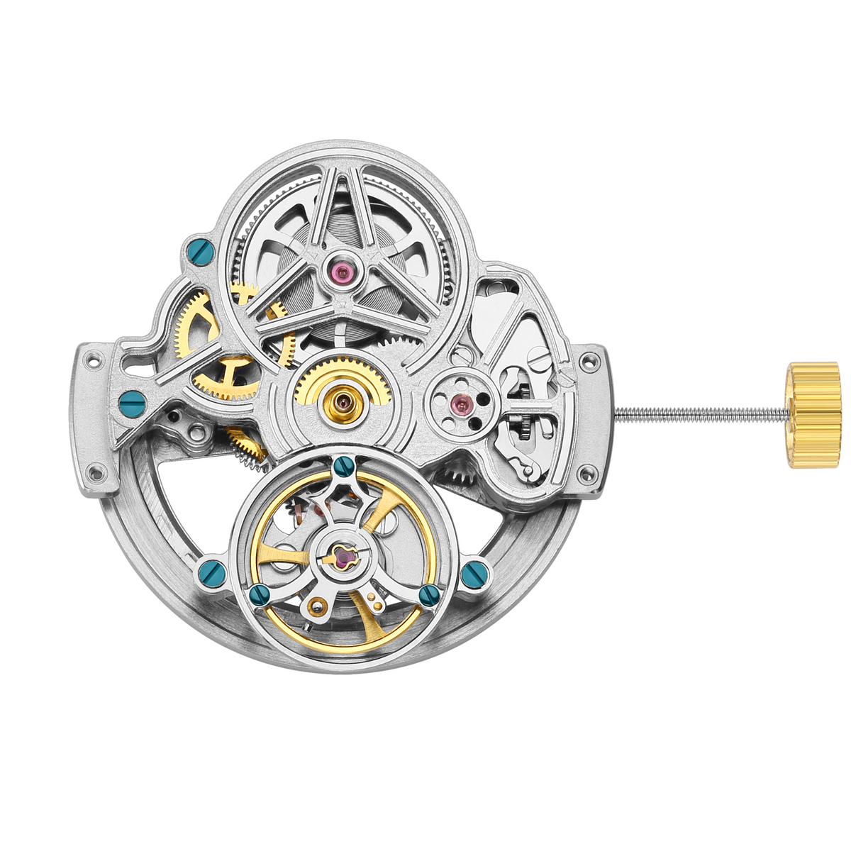 MINBER Apex JC6004G-3.01 – Rose Style Men's Skeleton Automatic Watch